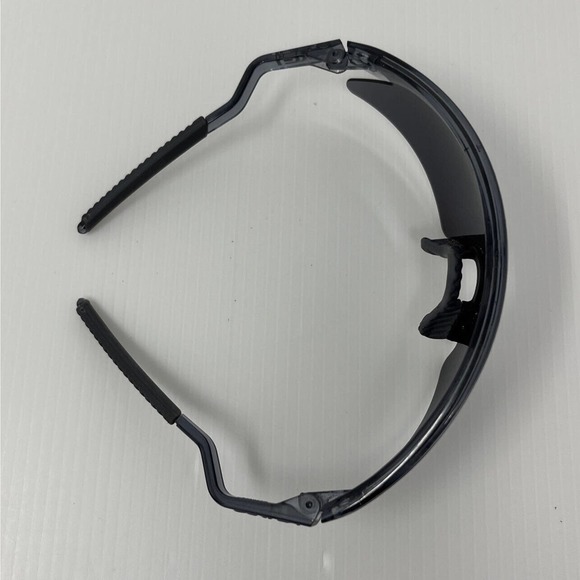 Oakley M Frame Crystal Black Gen 1 Mumba Sunglasses Black Iridium Lens Ear Socks - Picture 4 of 16